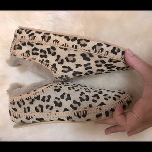 Laidback London Fuyu Slippers cheetah size 40, 9